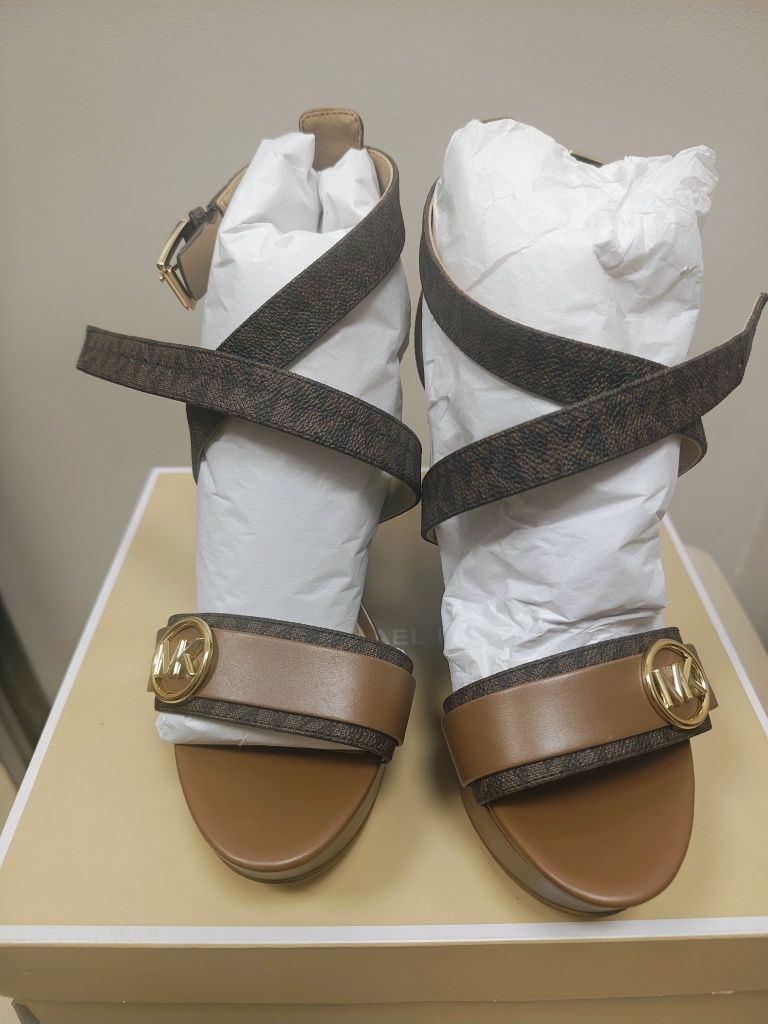 Sandale Michael Kors, culoarea Carmen Wedge,