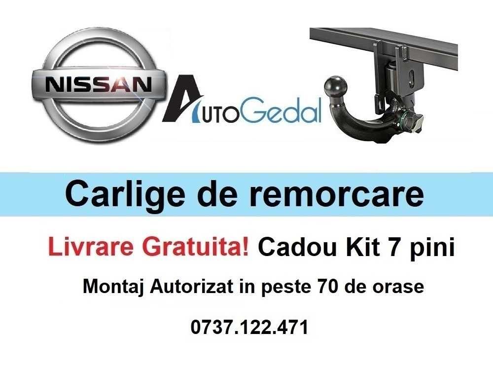 Carlige de remorcare omologate RAR Nissan Qashqai - 5 ani garantie