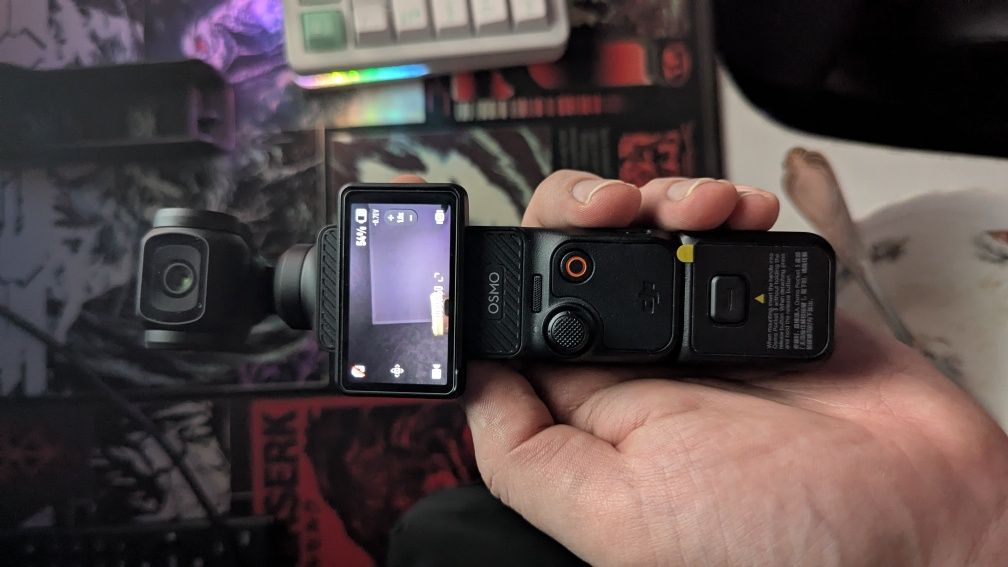 Dji osmo pocket 3 микрофон, аккумулятор, защитная коробка, ножка