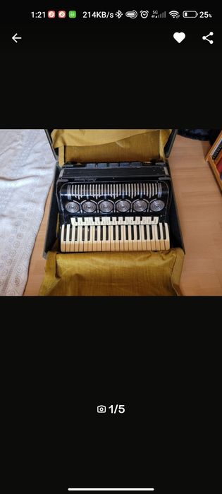 Vând acordeon Paolo Soprani cu Cassotto