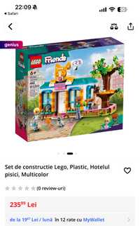 Lego friends hotelul pisici nou