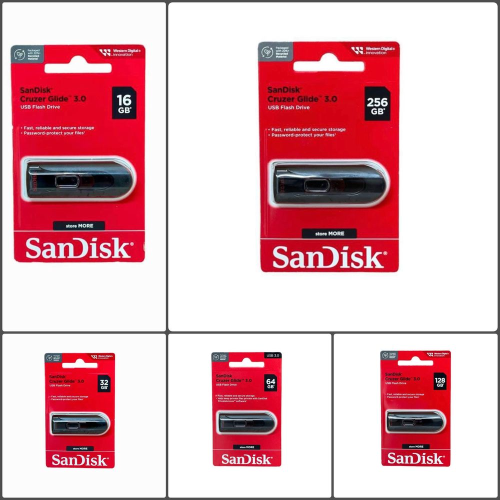 Sandisk cruzer glide usb 3.0 флешка Orginal / Доставка 24/7