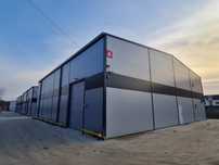 Vand Hala Metalica 20 X 20 cu panouri sandwich completa