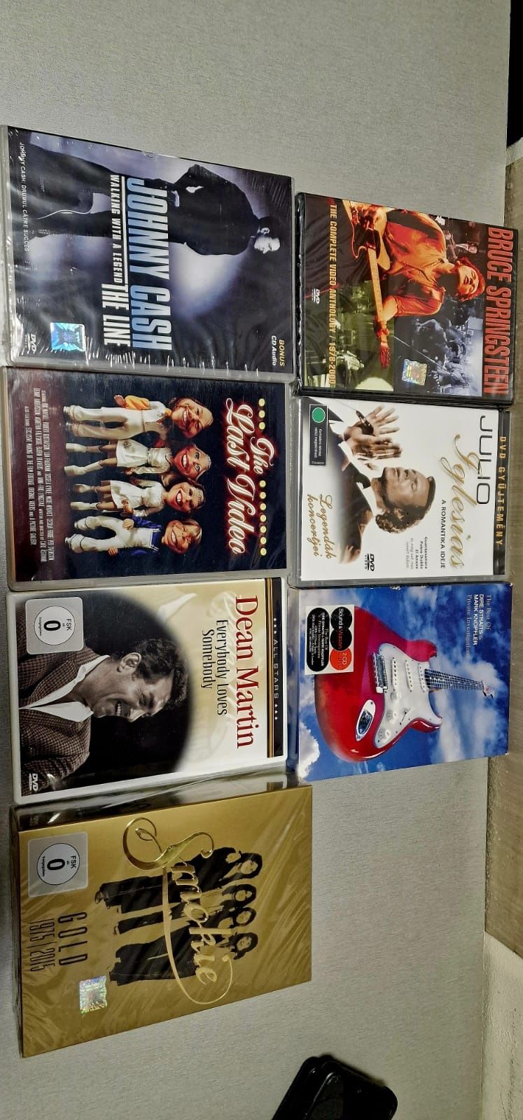 Colectie dvd noi, concerte pop, rock, live