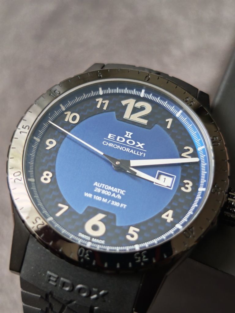Edox Chronorally 1 Automatic 80094 37N BU1