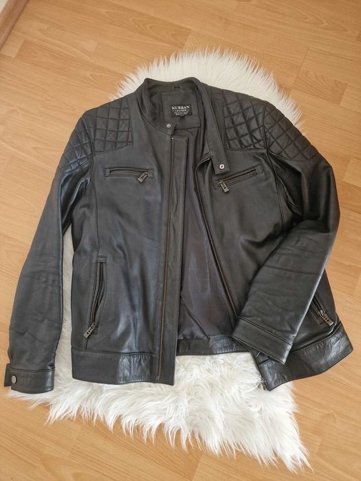 Geaca piele barbat