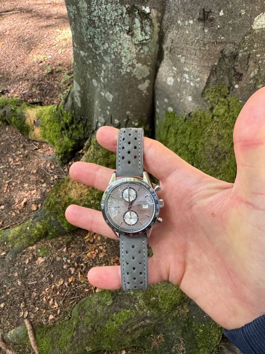 Tag Heuer Carrera Chronograph cal.16 41mm СИВ Профилактиран