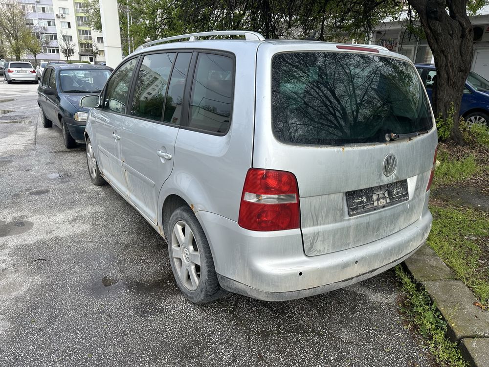 VW Touran 1.9 TDI 105к.с., 2.0 TDI 140к.с. НА ЧАСТИ
