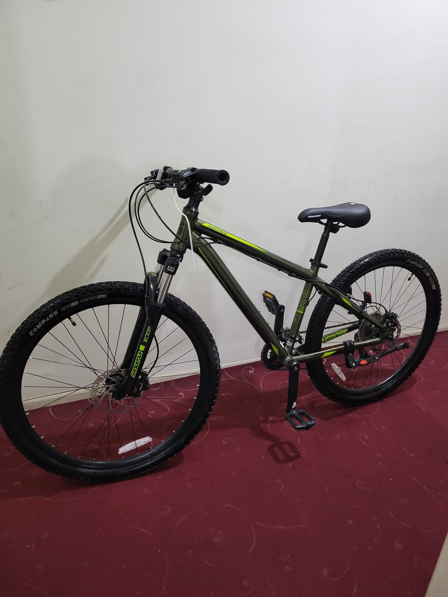 Montana Mongoose velosipedi (dark green)