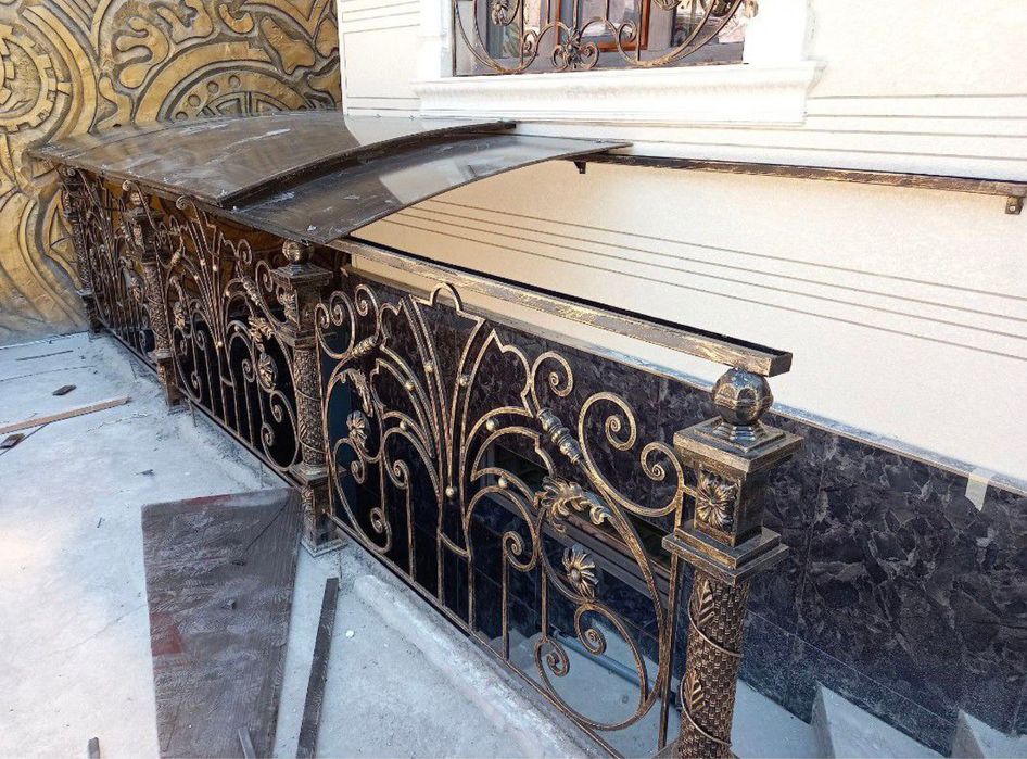 Svarka ishlari, reshotka, perila, naves ,kazirok