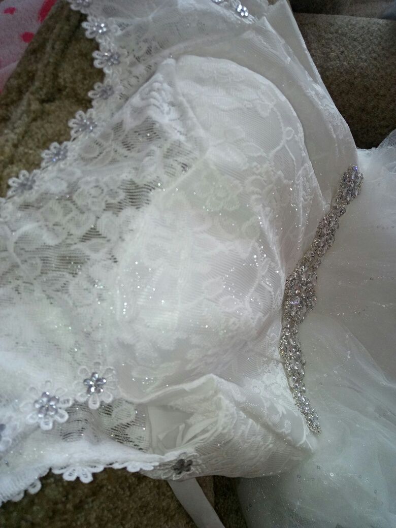 Новое свадебное платье р42-44