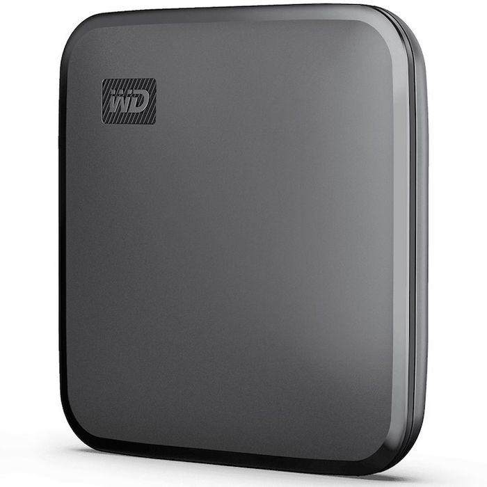 Външен SSD WD Elements SE / Easystore, 2 TB, USB 3.0, Черен