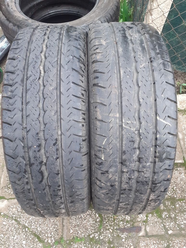 2бр. Гуми 215 60 16 C дот 2020 Uniroyal и 2бр. 215 65 16 C 2012 г. GT
