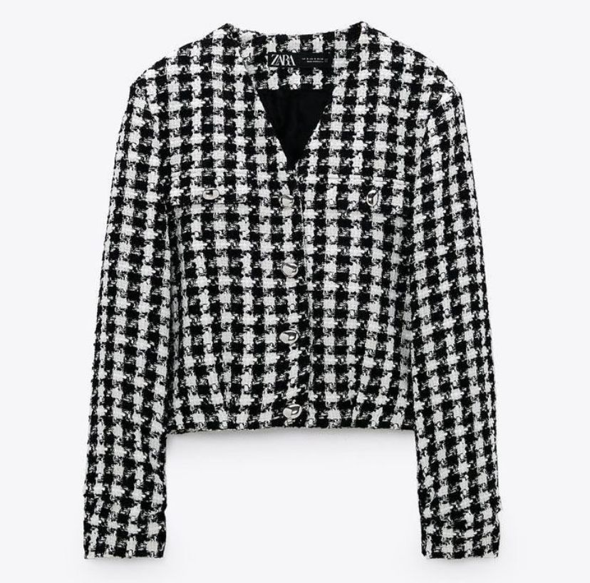 Твыдовый пиджак от Zara