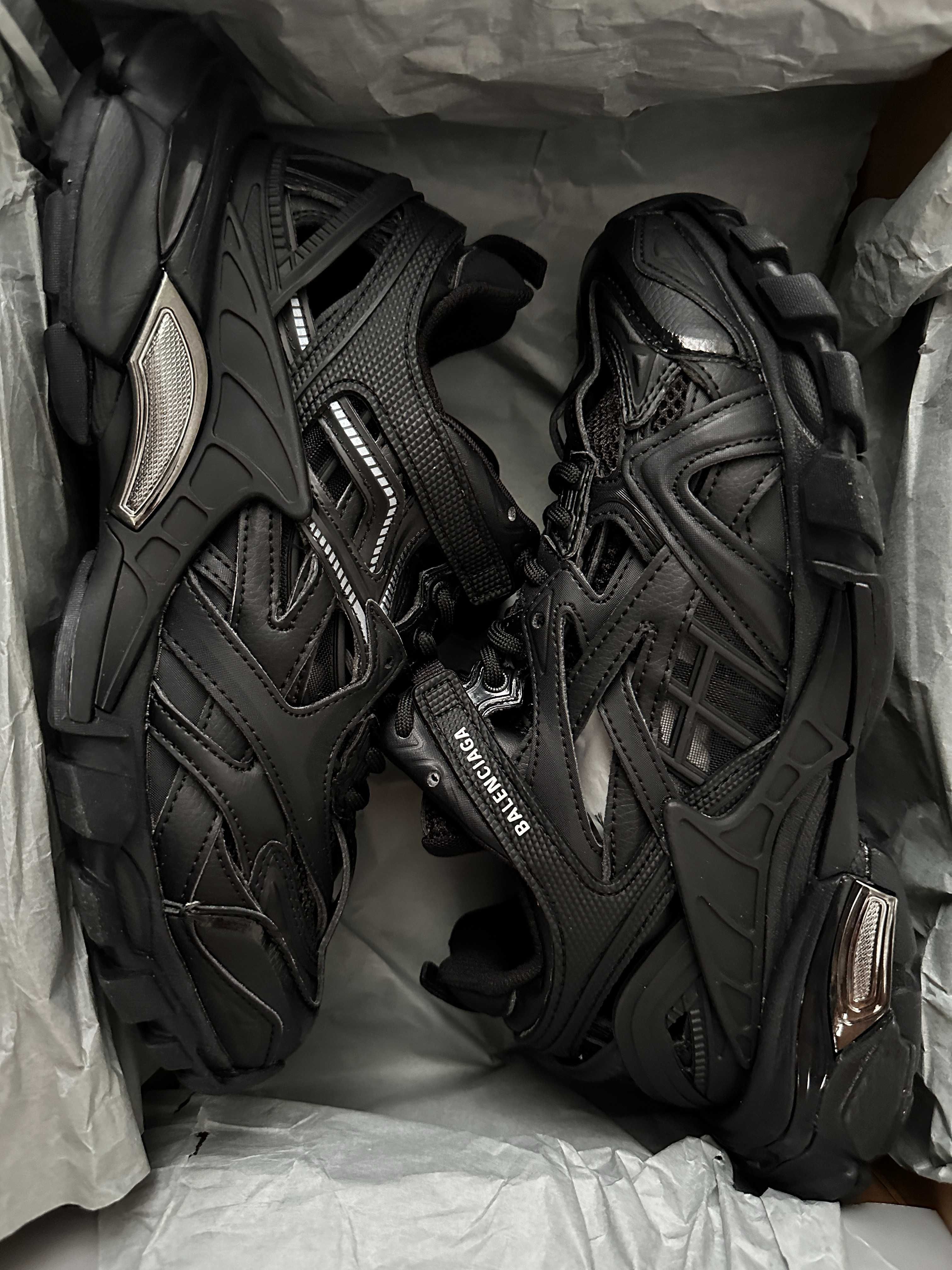 Adidasi Balenciaga Track 2 Negrii