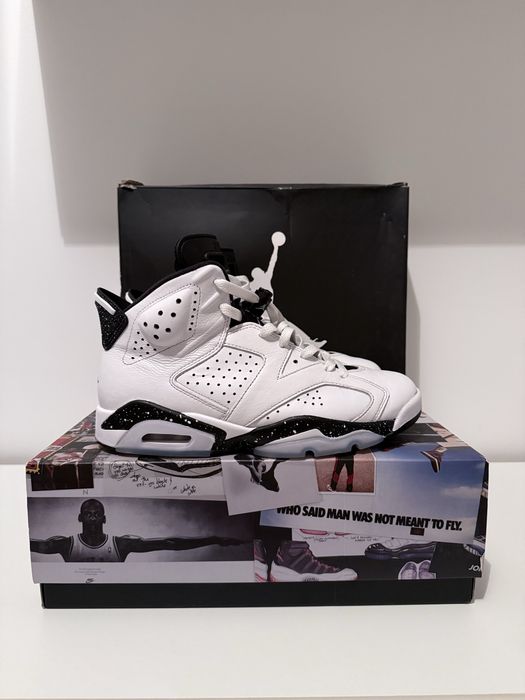 Nike air jordan retro 6 reverse oreo