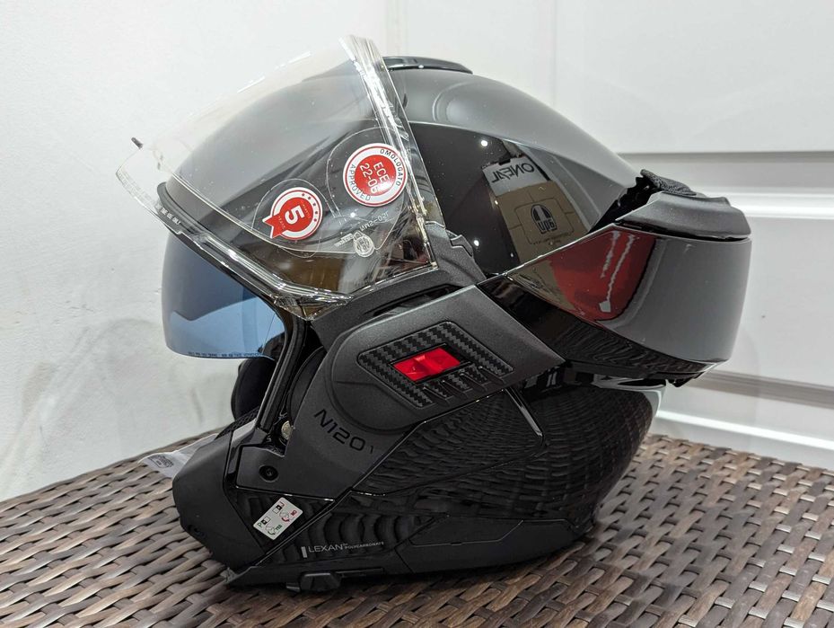 Casca moto Nolan N120-1 N-Com, marime XL -Flip-back, ochelari de soare