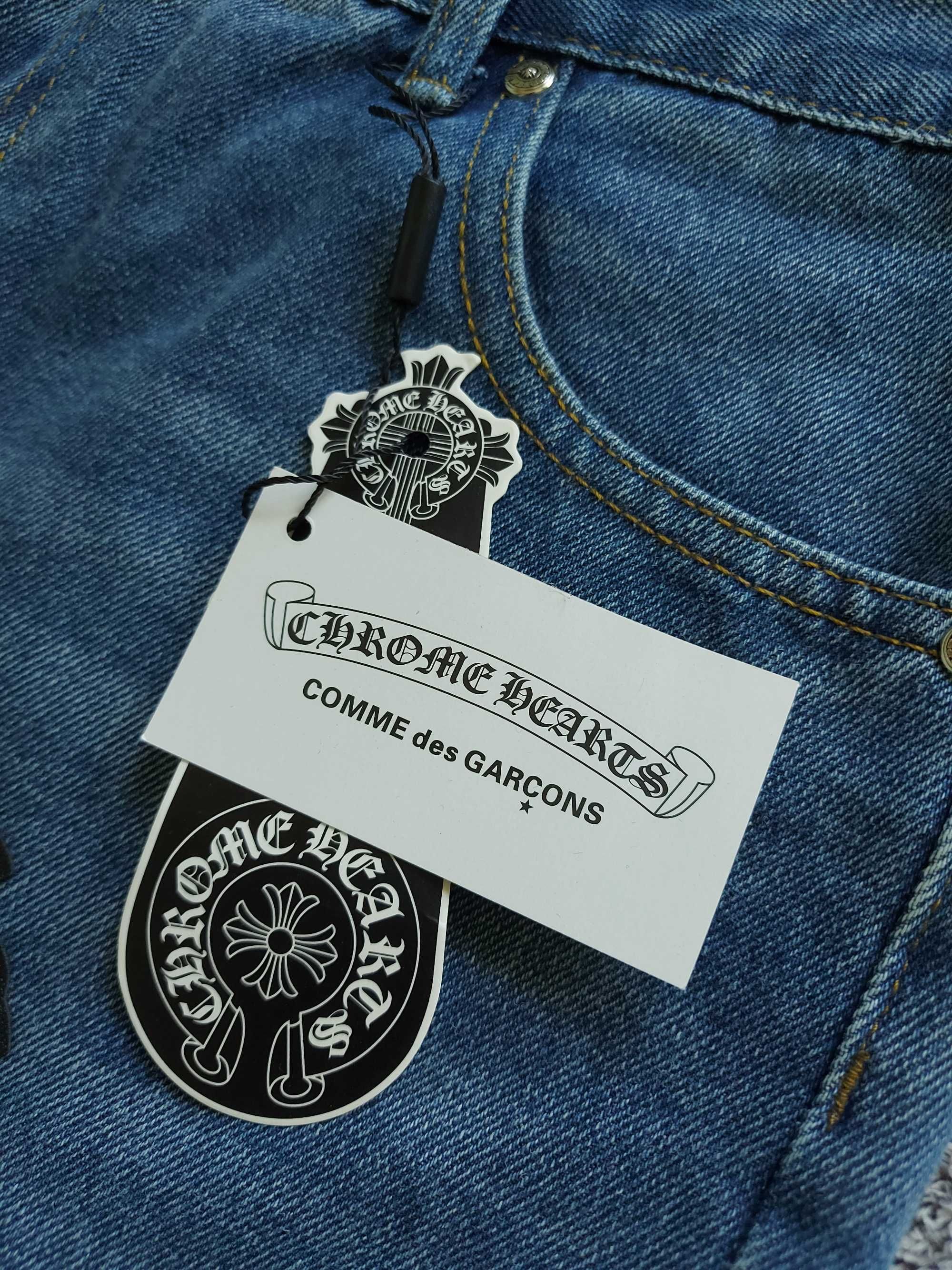 Мъжка дънки Chrome Hearts - размер 36 (XL)