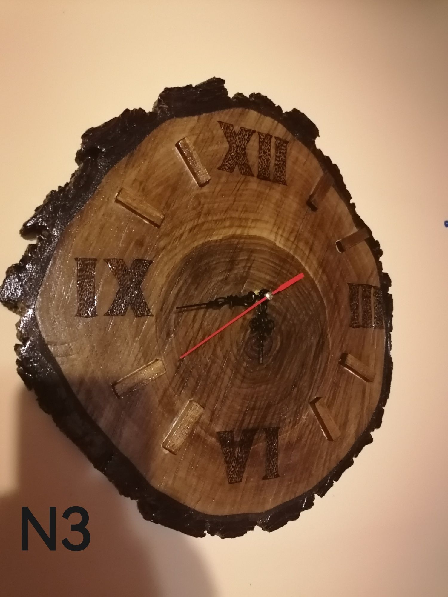 Дървени часовници за стена -ръчна изработка