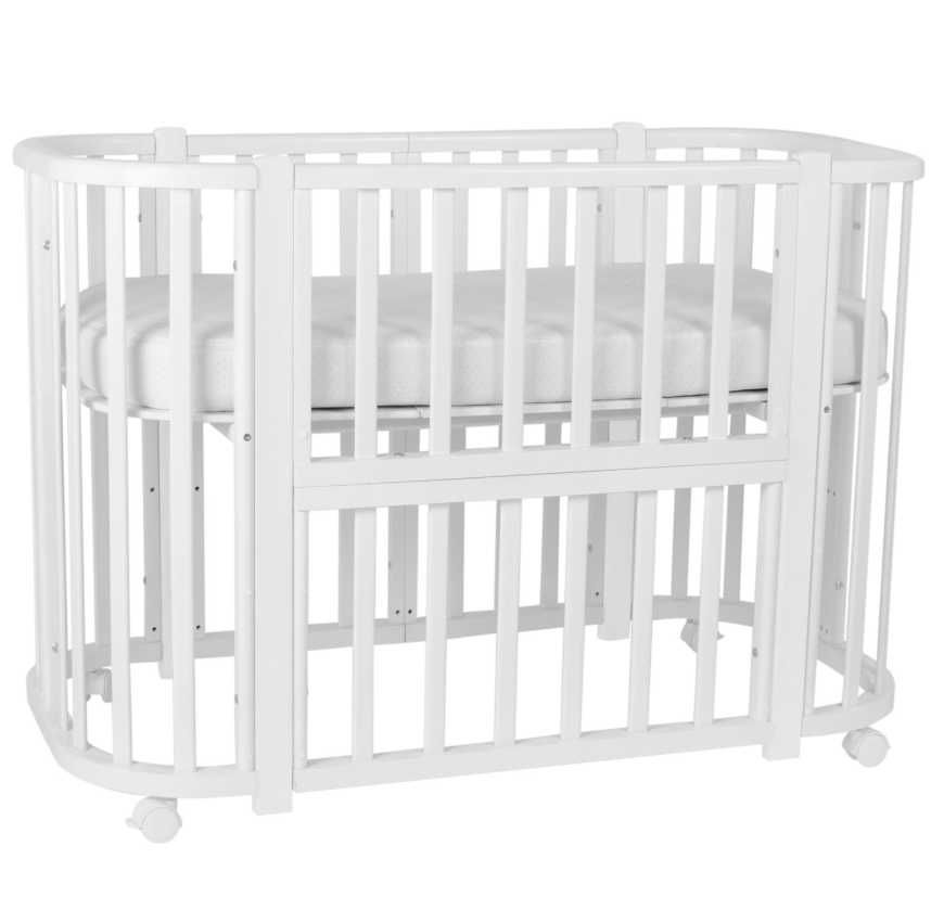 Кровать Baby Luxe цвет белый