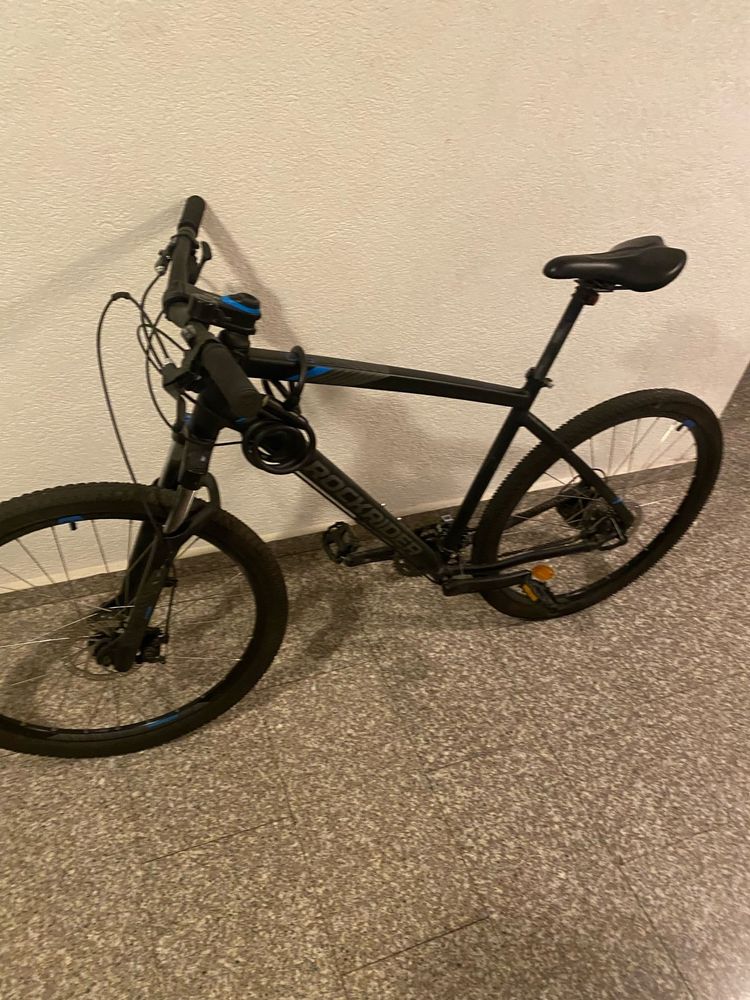 Vand bicicleta neagra rockrider st520  , marime XL