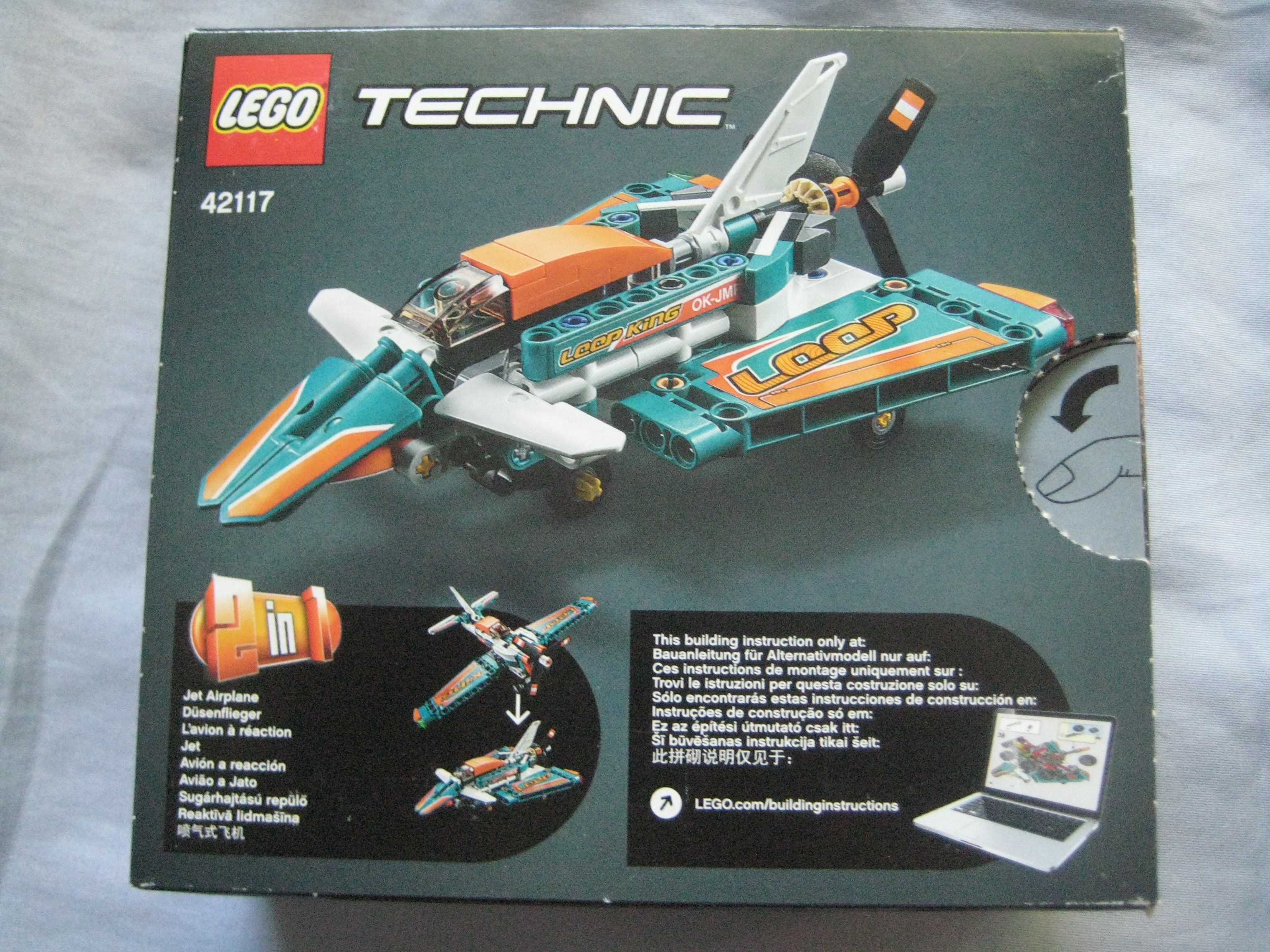 Продавам сет LEGO® Technic 42117 - Състезателен самолет