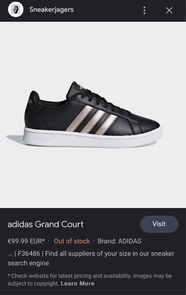 Обувки Adidas Court