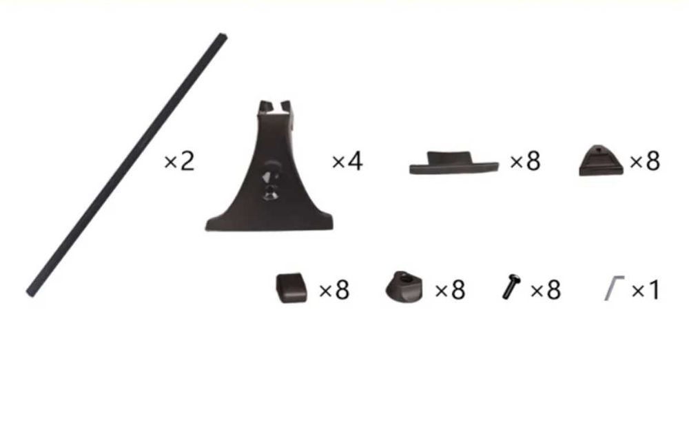 Комплект багажни греди за Lada NIVA/Golf 2.