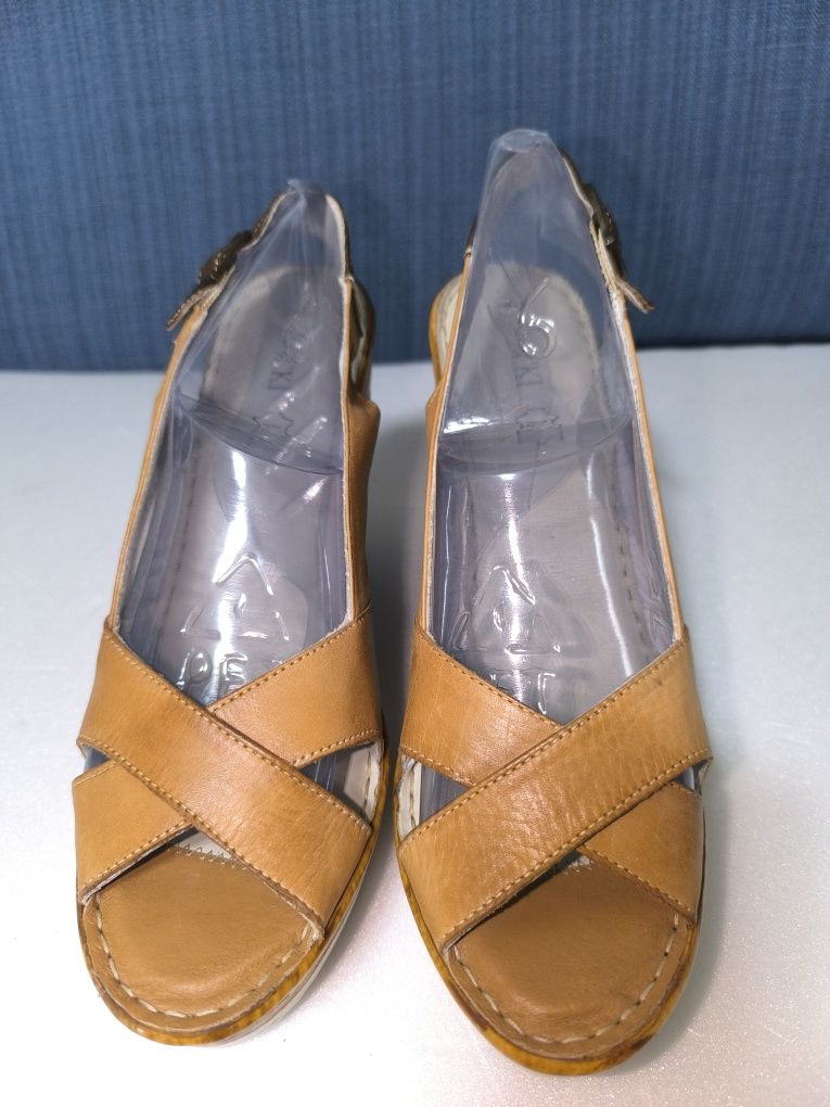 Sandale noi, piele, Lasocki, nr 41