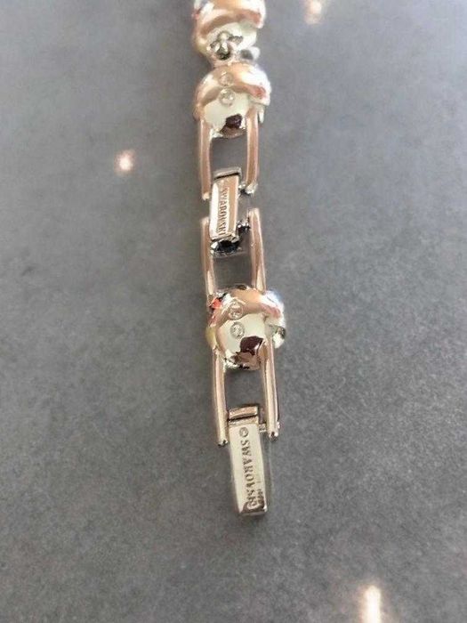 Bratara Swarovski Model Una Angelic Silver