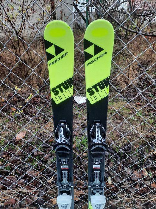 Карвинг детски ски  Fischer STUNNER blackyellow  101см