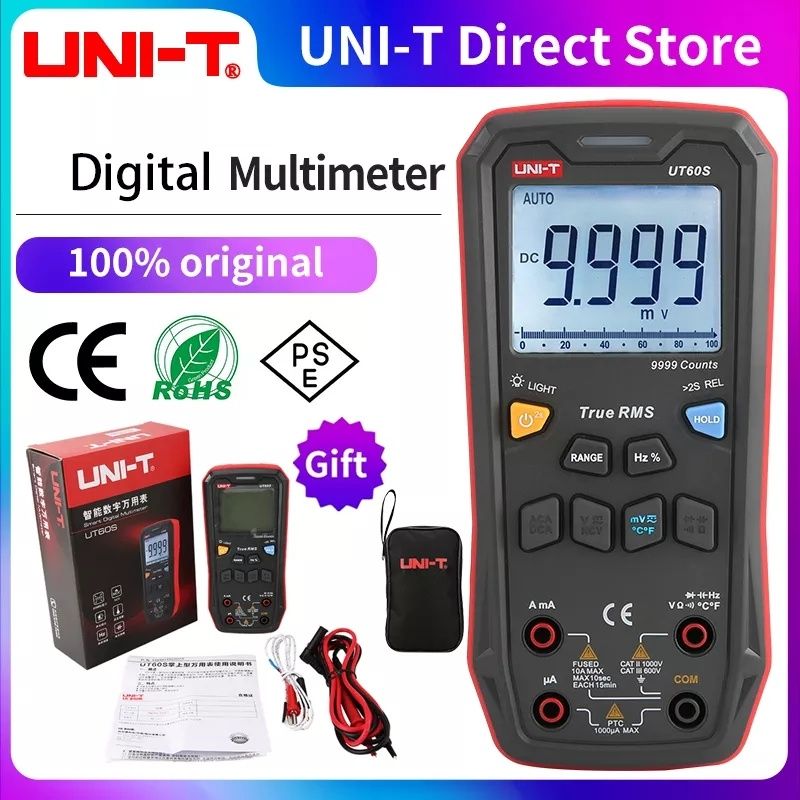 Мультиметр UNI-T. UT60S.   UT60BT.   UT123.