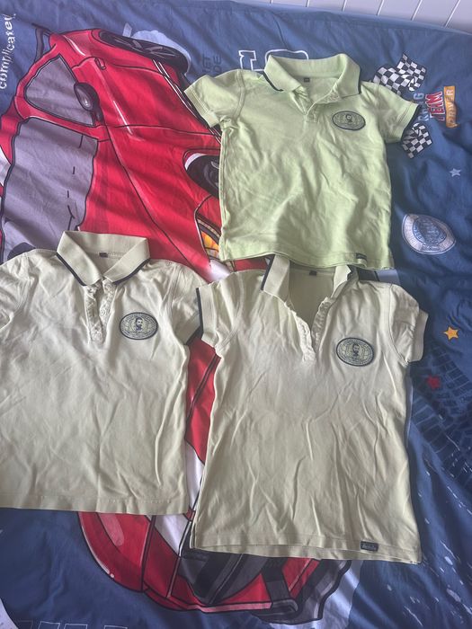 Униформа с дълг и къс ръкав за ОУ”Захари Стоянов” 134см.