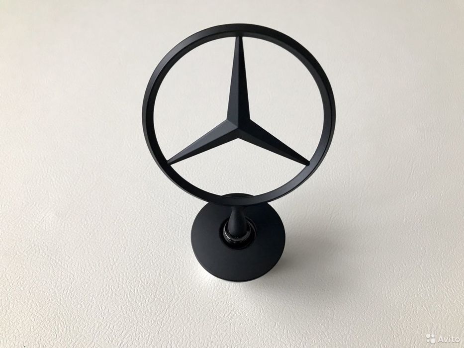Emblema sigla stema capota Crom negru matA/B/C/E/S class