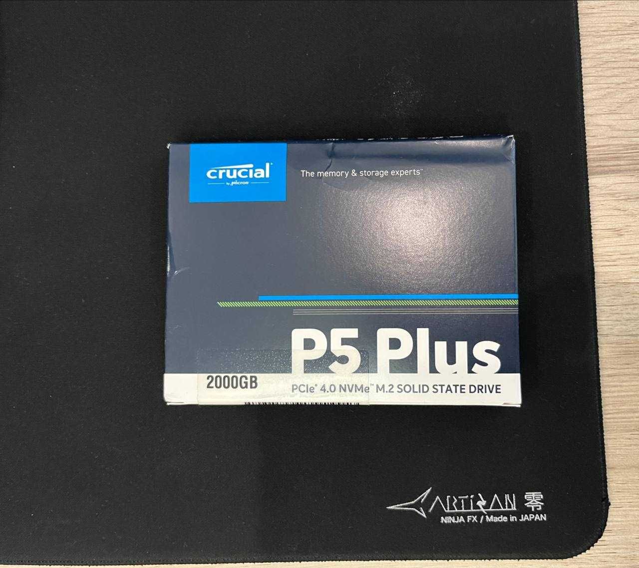 Crucial P5 Plus 2TB PCIe Gen4 SSD NVME
