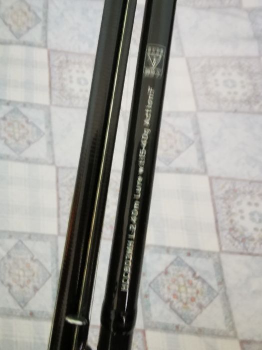 Щукарска въдица 2.40м Obei Hurricane с макара Obei P1
