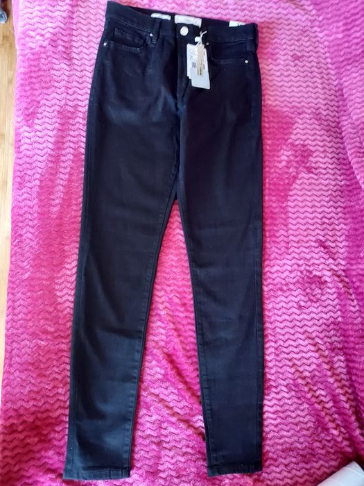 Vând blugi skinny ,negru, mas 38,Mango
