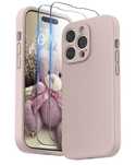 Liquid Silicone Phone Case for iPhone 14 Pro with Screen Protector