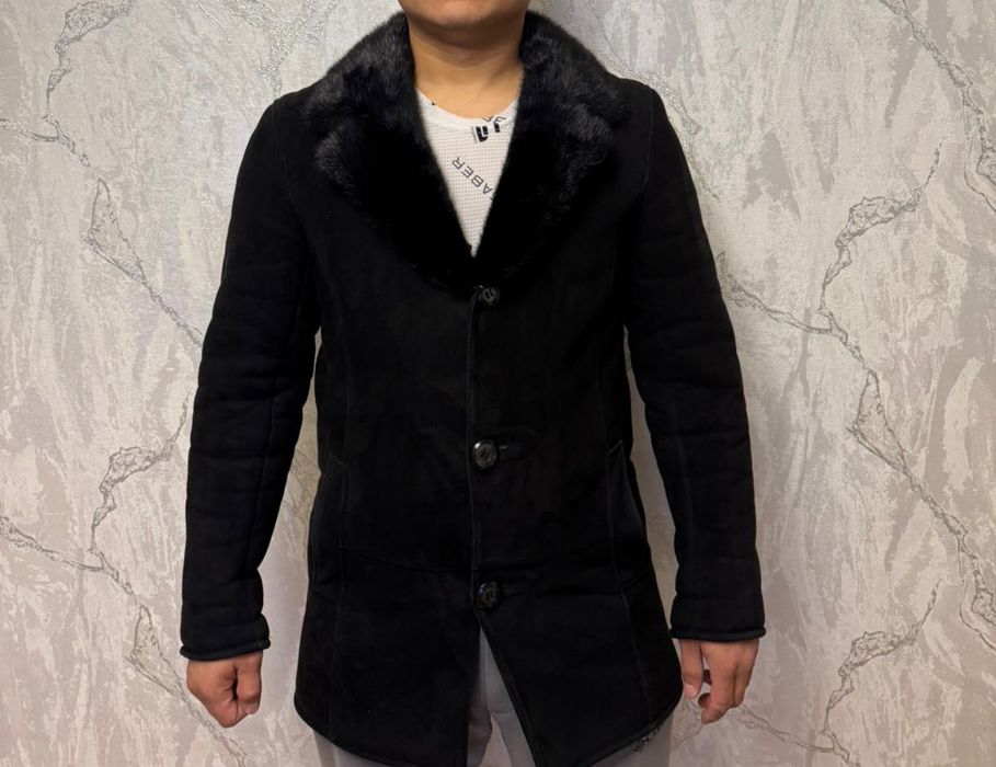 Продам дубленку мужскую р 46-48