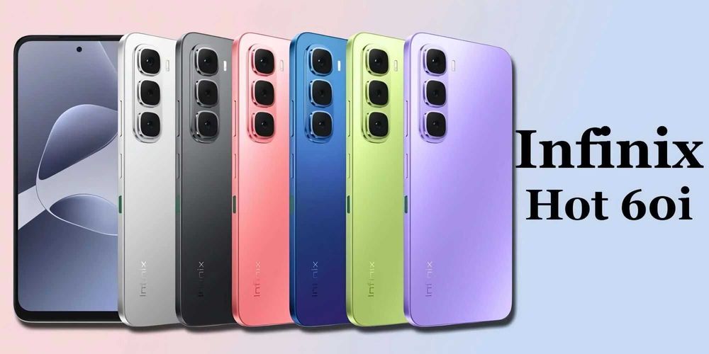 Акция 1+1 Infinix HOT 60i 5G 4GB/128GB + Infinix Xwatch 3 chic