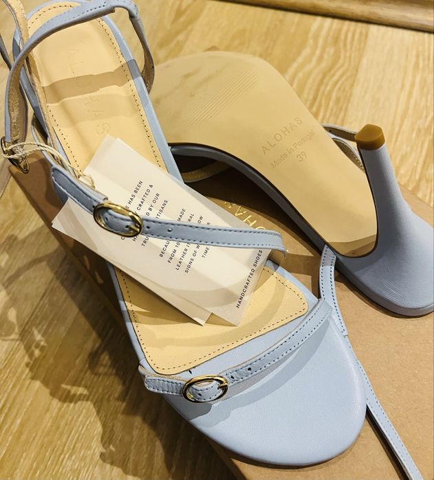 Sandale cu toc, ALOHAS, marimea 39