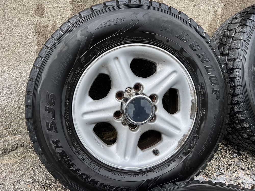 Джанти с гуми Исузу Тропер j 16x7 jj  / гуми 245/70/16