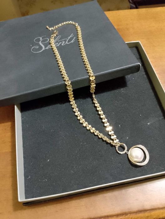 Дамско позлатено колие