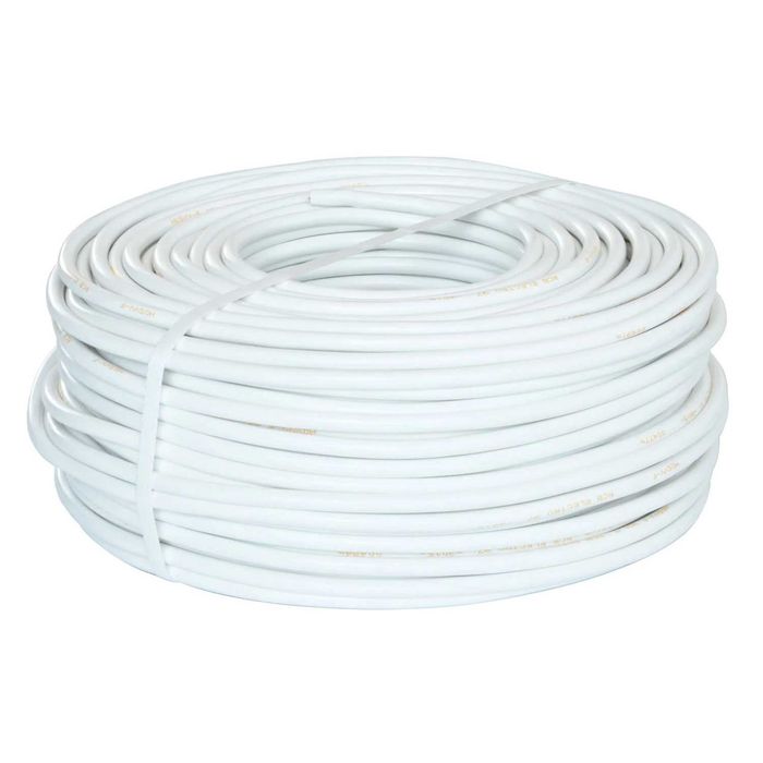 Cablu electric MYYM, H05VV-F, 3 x 2.5 mm²,  rola 50m, alb