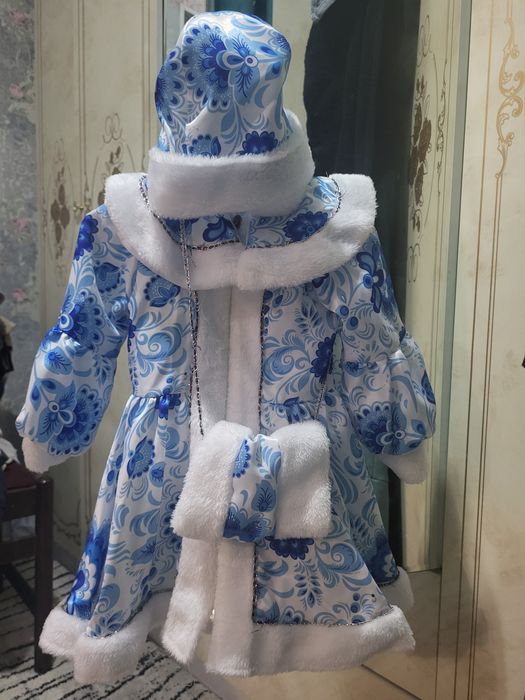 Костюм снегурочки карновальный костюм