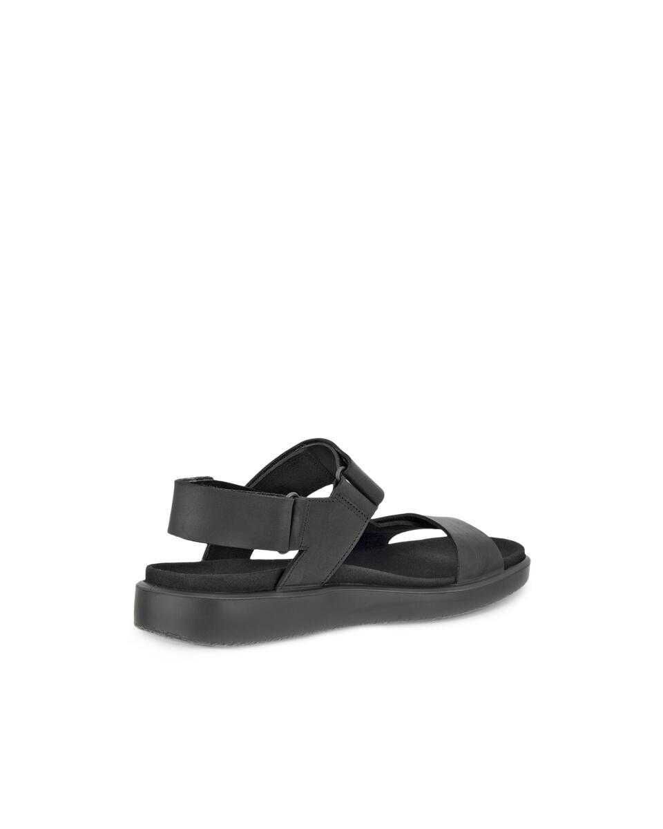 Ecco, Sandale casual din piele Flowt M, Negru, 41