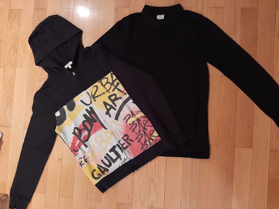 Детски суитшърти DKNY и GAULTIER, спортни панталони TERRANOVA за 14 г