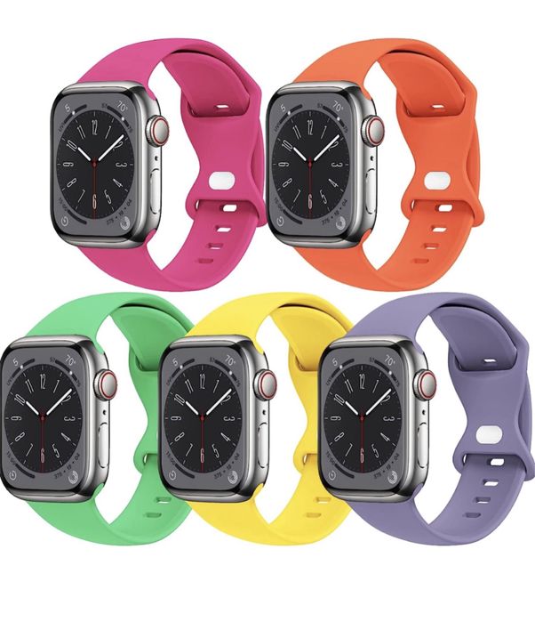 Curea Husa TPU Slim Silicon Compatibila Ceas Iphone Apple Watch