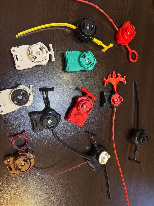 BeyBlade; части; ключове; изтрелвачки