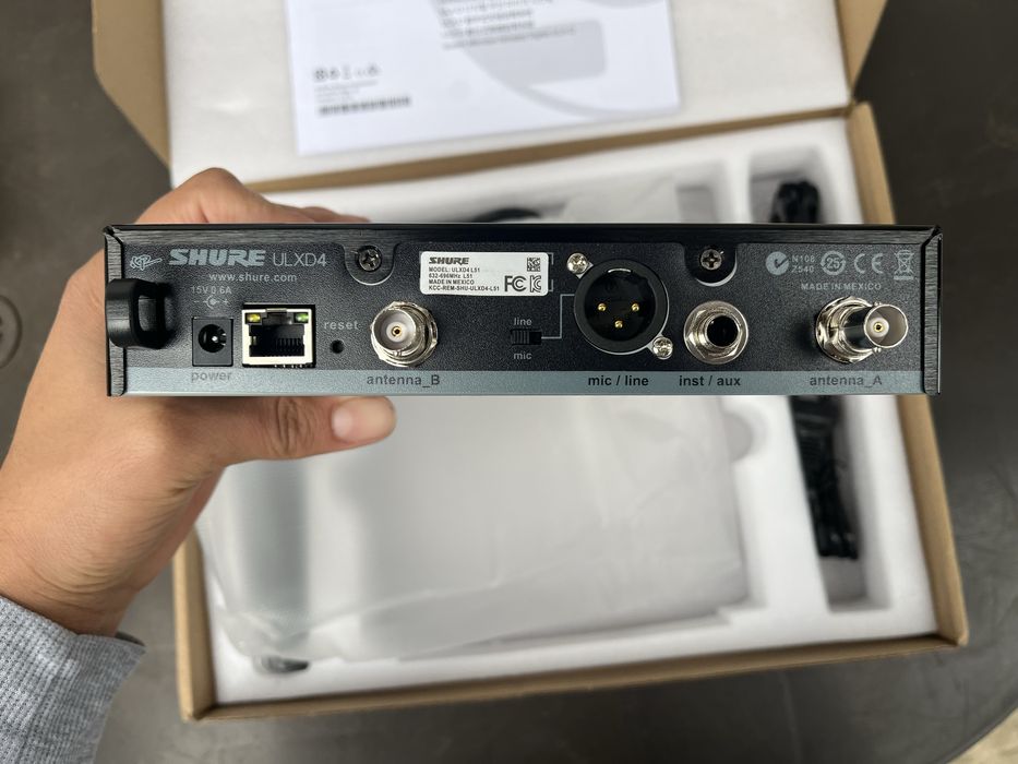 Microfon SHURE ulxd4 ulxd24  beta58a - wireless digital profesional